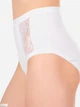 Женские высокие трусики с гипюром Jadea 534 Bianco 46(L) Белый - изображение 4