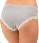 Женские высокие трусы с кружевом Sielei 1269 Grigio 52(3XL) Серый - изображение 4