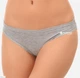 Женские трусики-слип из эластичного хлопка Sielei 1245 Grigio 46(L) Серый - изображение 1