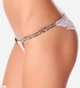 Сексуальные трусики танга Jadea 1494 Bianco 46(L) Белый - изображение 3