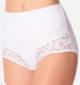 Високі труси з мереживом Jadea 06 Bianco 50(XXL) Білий - зображення 2