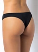 Трусики-бразилиана из эластичного хлопка Sielei 1247 Nero 40(XS) Черный - изображение 2
