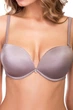 Гладкий бюстгальтер двойной push-up Lormar Double Corteccia 65B Кофейный - изображение 4