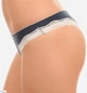 Трусы бразилиана с кружевом Sielei 1267 Blu 40(XS) Синий - изображение 2