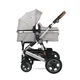 Детская коляска-трансформер Lorell Kids Lora set-1 3 в 1 ножной тормоз 68х88х32 см Серый (10021282115-LR) - изображение 3