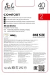 Шкарпетки Siela Comfort Collant 40 Den 23 р Daino (4820159845712) - зображення 2