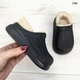Галоші без задника сабо дитячі Dago Style чорні на хутрі 25/26 р (15,5 см) 1795 - зображення 6