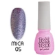Гель-лак з блискітками (бузковий) Mica 005 Toki Toki 5 мл - зображення 1