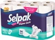 Туалетний папір, целюлоза, 3 шари, Selpak Super Soft 32761800 - зображення 2