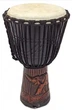 Барабан джембе резной дерево с кожей (50х27х27 см) ShamanShop 29415G - изображение 1