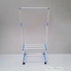 Передвижная стойка для одежды Clothes Rack 68×44×152 см с двумя полками - изображение 2