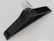 Набор 5 шт плечики вешалки Hanger SH440 44 см деревянные черного цвета - изображение 4