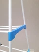 Передвижная стойка для одежды Clothes Rack 68×44×152 см с двумя полками - изображение 5