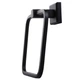 Держатель-кольцо для полотенец TOPAZ TKB 9913-BL 000021245 145мм прямоугольный металлический черный - изображение 3