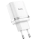 Мережевий зарядний пристрій Hoco 1xUSB QC3.0 18W зарядка для телефона C12Q Smart White (C12Q_W) - зображення 2