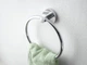Держатель-кольцо для полотенец GROHE Essentials 40365001 180мм округлый металлический хром - изображение 3
