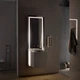 Тримач для рушників подвійний вертикальний EMCO Loft 0550 001 40 400мм прямокутний металевий хром - зображення 4