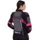 Мотокуртка с защитой женская NERVE 653-2 размер: 2XL (44) Цвет: Черный-розовый - изображение 3