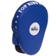 Лапа Изогнутая для бокса и единоборств 2 шт 26x18x9см Кожа TOP KING Super синий TKFMS - изображение 3