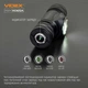 Налобний світлодіодний ліхтарик VIDEX VLF-H065A 1200 Lm 5000K (VLF-H065A) - зображення 10