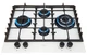 Варочная поверхность газовая Luxor RG 680 WH BK Blütenweiß + подставка WOK в подарок белый - изображение 1