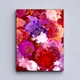 Картина Холстович Painted Bouquet 30x40 см. Квіткова картина розписом для офісу, вітальні, спальні, кухні, інтер'єру - зображення 5