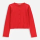 Детский кардиган для девочки Coccodrillo Basic Girl ZC2172201BAG 92 см Красный (5904706045653) - изображение 1