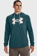 Мужское зеленое худи UA Rival Terry Logo Hoodie Under Armour XL 1373382-716 - изображение 1