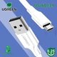 Кабель UGREEN US289 USB-A to Micro USB QC3.0 White 2м (60143) - изображение 3