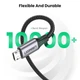 Кабель зарядний Ugreen US290 Micro USB 18W Fast Charging Cable 5V 2.4A 0.25 M Black (60144) - зображення 3
