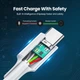 Кабель UGREEN US300 Type-C to Type-C QC4.0 100W White 2м (60552) - изображение 6