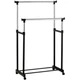Вешалка стойка для одежды и обуви Double Bar Rack Hight Ajustable до 30 кг - изображение 1