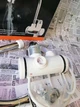 Электрический кран проточный водонагреватель для кухни с дисплеем боковое подключение в белом цвете. - изображение 2