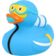 Утка Аквалангист резиновая FunnyDucks L1863 - изображение 1