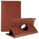 Чехол Deexe Rotation для Lenovo Tab M10 Plus (Gen 3) TB125/128 / Xiaoxin Pad 2022 - Brown - изображение 1