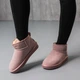 Угги женские Fashion Millie 3818 40 размер 25,5 см Розовый - изображение 7