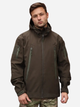 Тактическая куртка утепленная Grifon Squad Soft Shell 1220809 52 Коричневая (ROZ6400158948) - изображение 1