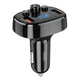 FM-трансмиттер, модулятор XO-BCC03 car charger 18W QC 3.0 Чёрный - изображение 1