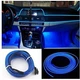 Подсветка для салона автомобиля CAR Cold Light Line EL-1302-5 м ice blue - изображение 2