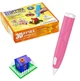 3D ручка для рисования 3D pen 6-1 Розовая - изображение 1