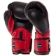 Перчатки боксерские кожаные TWINS BGVL11 VELCRO 12 унций черные - изображение 2
