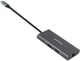 Адаптер PowerPlant USB Type-C - 2 x USB 3.0, 1x USB 2.0, 1x Type C (PD), HDMI, SD, RJ45 (CA913497) - зображення 2