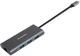 Адаптер PowerPlant USB Type-C - 2 x USB 3.0, 1x USB 2.0, 1x Type C (PD), HDMI, SD, RJ45 (CA913497) - зображення 3