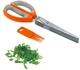 Ножиці для зелені 5 лез + щіточка SALAD SCISSORS - зображення 1