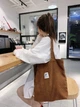 Сумка для покупок/шоппер/тоут через плече 7л вельветова VelvetBag коричнева (LB-66096) - зображення 7