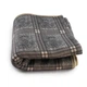 Электропростынь electric blanket 150*160 электрическая простынь с подогревом электроодеяло клетчатая серая - изображение 2