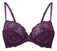 Бюстгальтер Gossard Gypsy 11111 м'який на кісточках мереживний 75C Dark Purple (5053014400958) - изображение 1