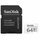 Карта памяти SanDisk 64GB microSDXC class 10 UHS-I U3 V30 High Endurance (SDSQQNR-064G-GN6IA) - изображение 2