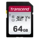 Карта пам'яті Transcend 64GB SDXC class 10 UHS-I U3 V10 (TS64GSDC300S) (160154) - зображення 1