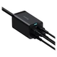Блок питания Baseus GaN3 Pro 100W (2xUSB, 2xType-C) Quick charge для MacBook/Asus/Lenovo/HP/Google/Huawei/Samsung - изображение 6